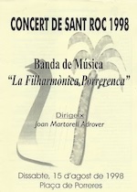 1998 08 15 Concert de Sant Roc 1998